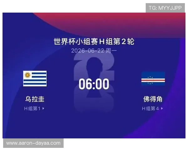 乌拉圭与佛得角在2026世界杯中的交锋历史及比赛结果详细解析 乌拉圭与佛得角在2026世界杯中的交锋历史及比赛结果详细解析